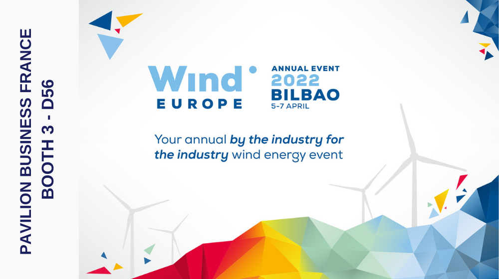 Picture to illustrate Rollix participation to the Wind Europe 2022 trade show