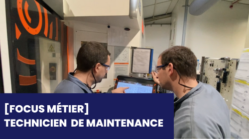 Vidéo Métier : technicien de maintenance