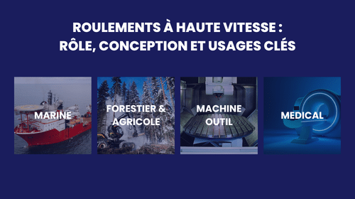 marchés demandeurs de roulements à haute vitesse